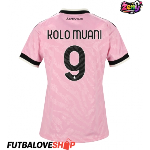 Dres Juventus Randal Kolo Muani #9 Preč pre Ženy 2026-27 Krátky Rukáv